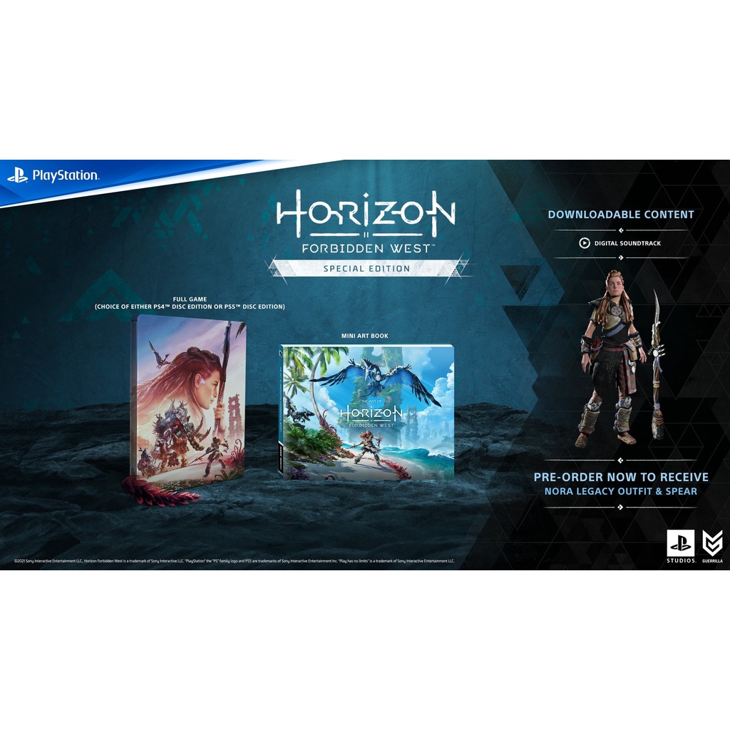 ภาพหน้าปกสินค้าPlaystation: Horizon Forbidden West (ASIA Z3 En/Ch/Kr) เกมนี้รองรับภาษาไทย จากร้าน opensource บน Shopee