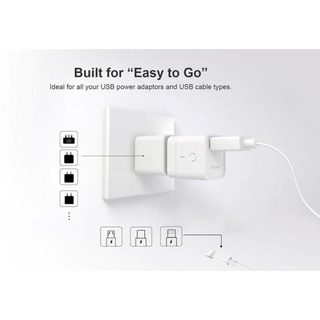 สมาร์ทสวิทช์ ตัดต่อไฟ  Micro USB 5VDC Wifi USB Smart Adaptor