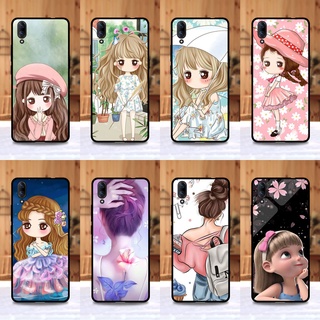 เคส Vivo X23 ลายการ์ตูนผู้หญิง ขอบนิ่มหลังแข็ง เคสมือถือ เคสโทรศัพท์ Case เคส TPU ขอบนิ่มหลังแข็ง ไม่ขูดตัวเครื่อง