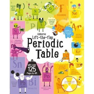 หนังสือความรู้ทั่วไปภาษาอังกฤษ Lift-the-flap Periodic Table (Board book)