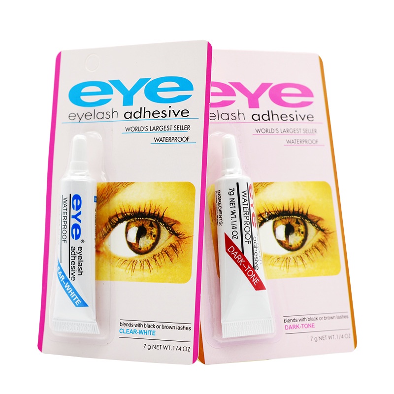กาวติดขนตาปลอม-กันน้ํา-ติดทนนาน-7-กรัม-กาวติดขนตา-duo-eyelash-ขนาด-9g-กันน้ำสีดำและสีขาว