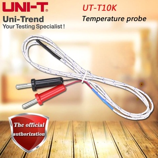 โพรบวัดอุณหภูมิ Uni-T UT-T10K สําหรับ UT33C UT202 UT213B UT213C UT216C UT61B C UT804 UT71 series UT206A และอื่นๆ