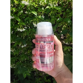 ภาพขนาดย่อของสินค้าRomina collagen cleansing water 300ml โรมิน่า คอลลาเจน คลีนซิ่ง