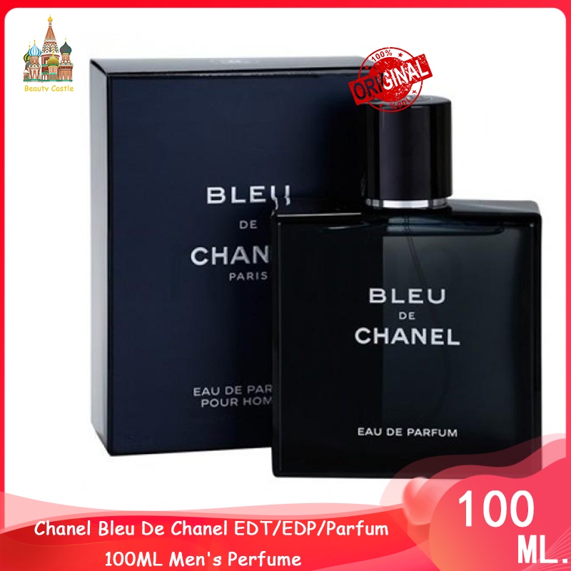 ภาพหน้าปกสินค้าพร้อมส่ง Chanel Bleu De Chanel EDT/EDP/Parfum 100ML Men's Perfume น้ำหอมผู้ชาย แท้