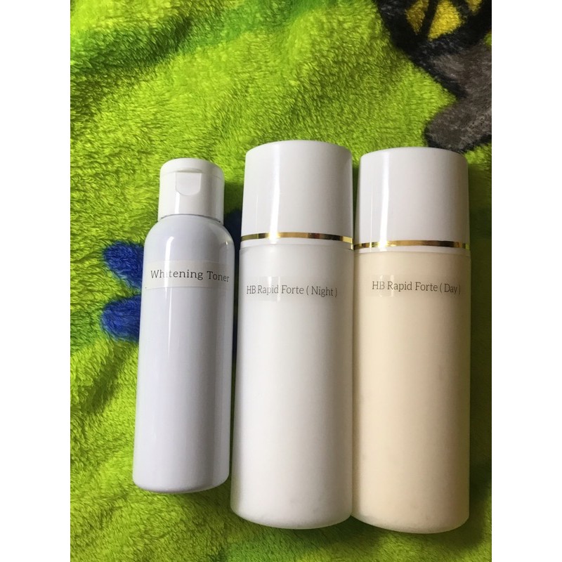 Hb Rapid Forte Morning & Night & Clear Toner @ โทนเนอร์ @ 100มล./ ซู ...