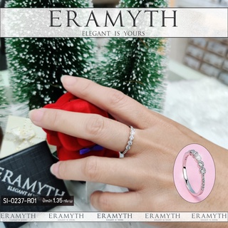 Eramyth Jewelry แหวน เงินแท้ SI-0237-R01 งานฝังเพชรสวิลCZ สินค้ามาตรฐานส่งออก(สินค้าพร้อมส่ง)
