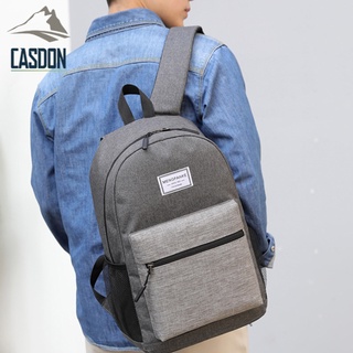 CASDON-กระเป๋าเป้สะพายหลังผู้ชาย Backpack พร้อมช่องใส่โน๊ตบุ๊ค รุ่น QX-B001 พร้อมส่งจากไทย