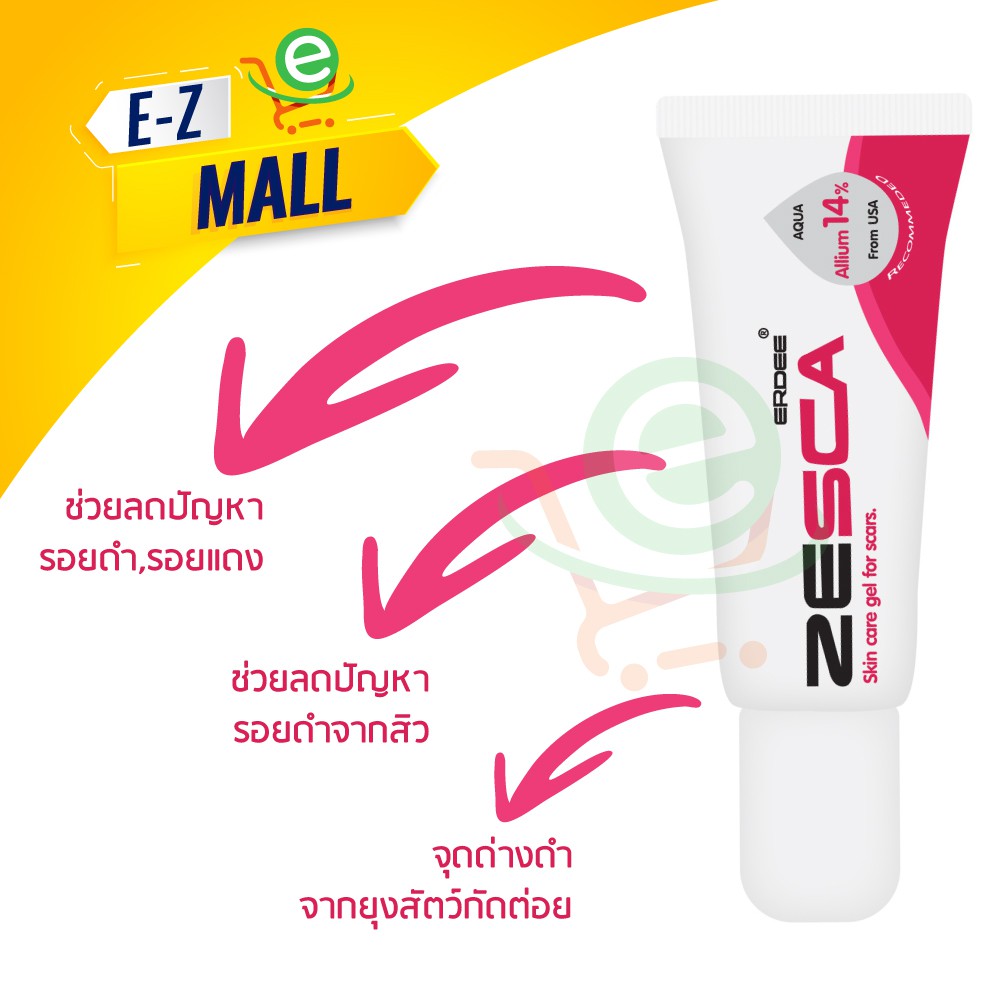 Zesca (ซีสกา) เจลลดปัญหารอยดำจากสิว | Shopee Thailand