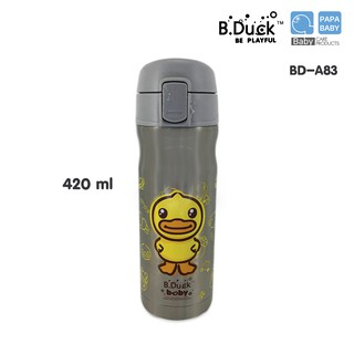 สินค้า PAPA BABY BY B.Duck กระติกน้ำสูญญากาศสแตนเลส รุ่น BD-A83 (ร้อน-เย็น) 420ml.