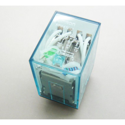 รีเลย์ไฟฟ้า-รีเลย์-relay-my4nj-my4n-my4-5a-control-voltage-12v-dc-4pdt-hh54p-l