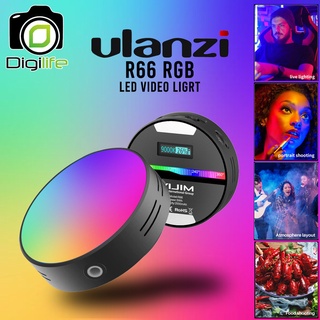 Ulanzi LED R66 RGB Video Lighting  ไฟ LED ปรับแสงไฟได้หลายสี แสงนุ่ม ชาร์จไฟได้ / Digilife Thailand
