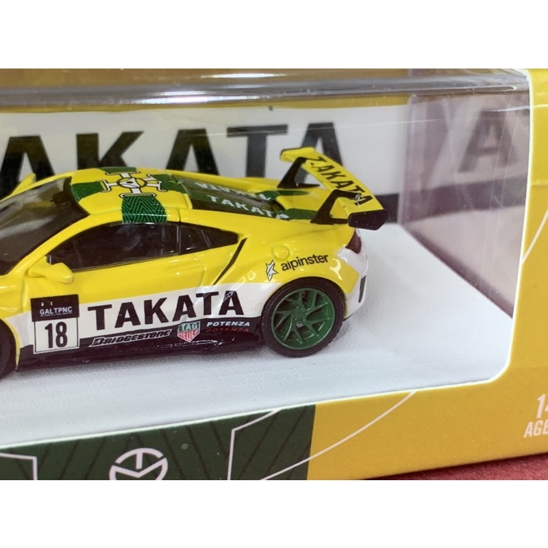 honda-nsx-รถ-อุปกรณ์-ฟิกเกอร์-scale-1-64-ยี่ห้อ-timemodel