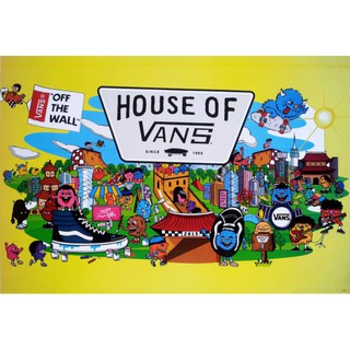 โปสเตอร์ รูปภาพ รองเท้า Vans แวน โปสเตอร์แวน โปสเตอร์ติดผนัง โปสเตอร์สวยๆ ภาพติดผนังสวยๆ poster ส่งEMSด่วนให้เลยครับ