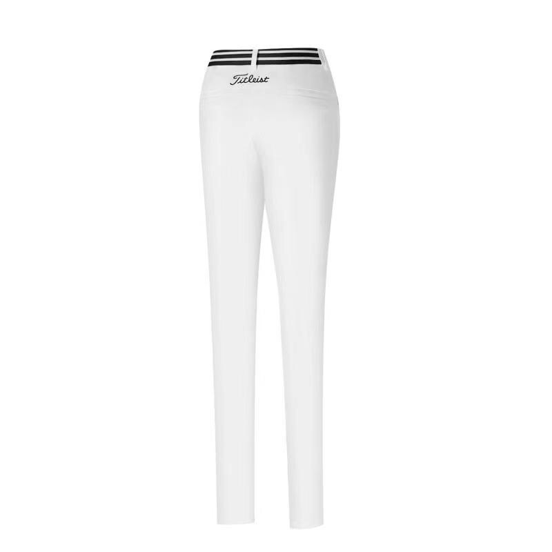 ภาพสินค้ากางเกงกอล์ฟ กางเกงกอล์ฟผู้หญิง (KUZT004) TT GOLF PANTS For WOMEN 2021 รุ่นใหม่ล่าสุด มีสีขาว,ดำ,แดง ให้เลือก จากร้าน kgstore.official บน Shopee ภาพที่ 8
