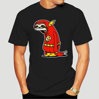 [100% Cotton] เสื้อยืด พิมพ์ลาย Sloth The Flash คุณภาพสูง สําหรับผู้ชาย