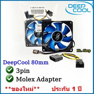 ภาพหน้าปกสินค้าFAN CASE 8cm DEEPCOOL X FAN 80mm ที่เกี่ยวข้อง