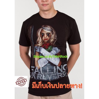 T-shirt  เสื้อวง Falling In Reverse เสื้อ ฟอลลิ่ง อิน รีเวิร์ส เสื้อยืดผู้ชาย Rock เสื้อวินเทจ RCM1352S-5XL