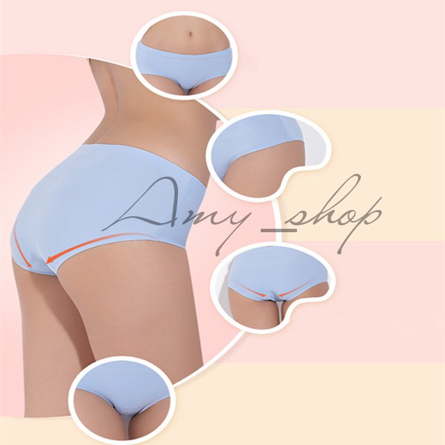 ภาพสินค้าA03  กางเกงในไร้ขอบ กางเกงในผู้หญิงรับประกันคุณภาพ จากร้าน pigpeggy8 บน Shopee ภาพที่ 4