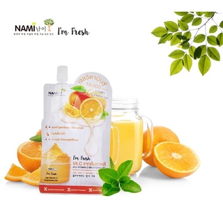 (ยกกล่อง 6ซอง)นามิ เจลวิตามินซีหน้าใส NAMI Im Fresh Vit.C Gel