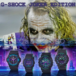 G-Shock รุ่น GA-100BL-1,GAS-100BL-1,GA-800BL-1,GW-B5600BL-1 jocker นาฬิกาข้อมือ ของแท้100% รับประกัน 1 ปี