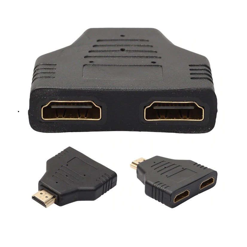 ตัวแยกสัญญาณ-hdmi-เข้า-1-ออก-2-hdmi-male-to-dual-hdmi-female-1-to-2-way-splitter-adapter-for-hd-tv-hot-dh-for-xbox-etc