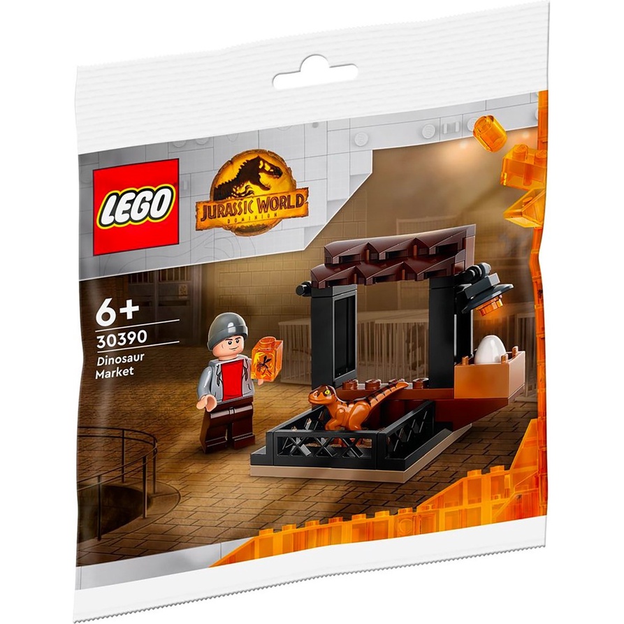 lego-30390-ไดโนเสาร์-ตลาดโพลีแบ็ก-jurassic-world-dominion