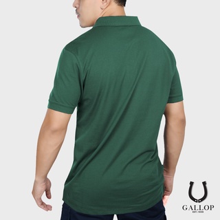 ภาพขนาดย่อของภาพหน้าปกสินค้าGALLOP : PIQUE POLO SPORT เสื้อโปโล ผ้าปีเก้ สปอร์ต รุ่น GPP9001 สีเขียว จากร้าน gallop1959_official บน Shopee
