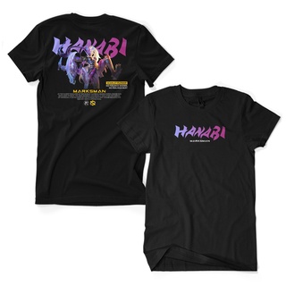 เสื้อยืดโอเวอร์ไซส์เสื้อยืด ผ้าฝ้าย พิมพ์ลายดอกไม้ Hanabi SCARLET FLOWER 30s Distro ML สําหรับผู้ชาย และผู้หญิงS-3XL