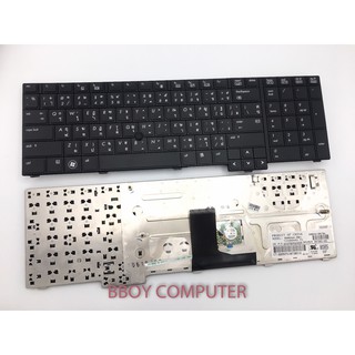 HP Keyboard คีย์บอร์ด HP EliteBook 8740P 8740W ไทย-อังกฤษ