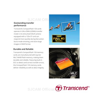 Transcend CompactFlash CF Card 8GB 133x (TS8GCF133) ความเร็ว อ่าน up to ...