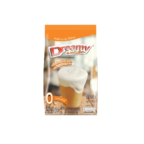 ภาพหน้าปกสินค้าDreamy Cream Cheese Powder ดรีมมี่ ผงครีมชีส ผงชาชีส ขนาด 400 กรัม จากร้าน dreamy_official_store บน Shopee