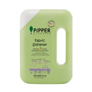 Fabric Softener - Floral 900ml PIPPER ปรับผ้านุ่ม กลิ่นฟลอรัล 900 มล. PIPPER น้ำยาปรับผ้านุ่ม อุปกรณ์และผลิตภัณฑ์ซักรีด