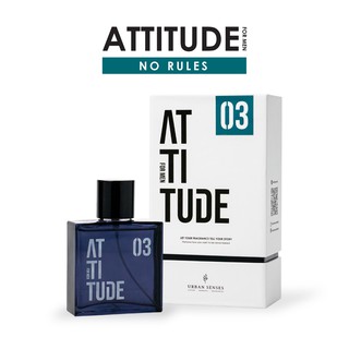 น้ำหอม น้ำหอมผู้ชาย Urban Senses Attitude For Men Perfume Collection - 03 No Rules
