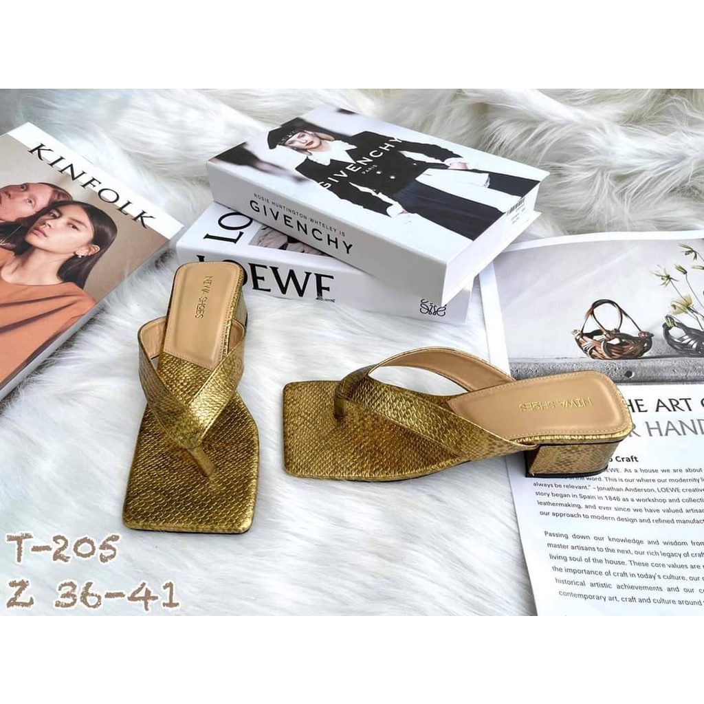 niwa-shoes-รองเท้าสตรี-ส้รสูง-รหัสt205-หนังนิ่ม-2-นื้ว