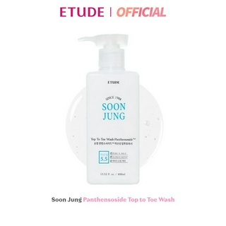 ETUDE Soon Jung Panthensoside Top to Toe Wash (400 ml) อีทูดี้
