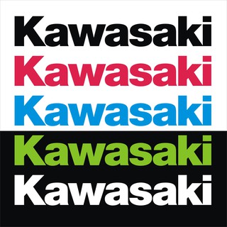 ภาพหน้าปกสินค้าkawasaki สติกเกอร์ pvc กันน้ำ  ขนาด 3 x20 cm ราคา 19 บาท ที่เกี่ยวข้อง