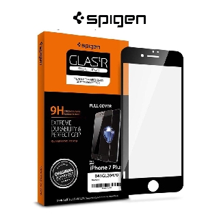 Spigen iPhone 8 Plus/7 Plus/iPhone 7 +/ 8+ กระจกนิรภัย แบบเต็มจอ