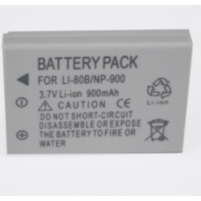 CELLONIC Batteria Per Fotocamera Compatibile Con Olympus Li-80B, T-100, X-960, X-36, T-110 - Ioni Di Litio 3,7V 750mAh - 4