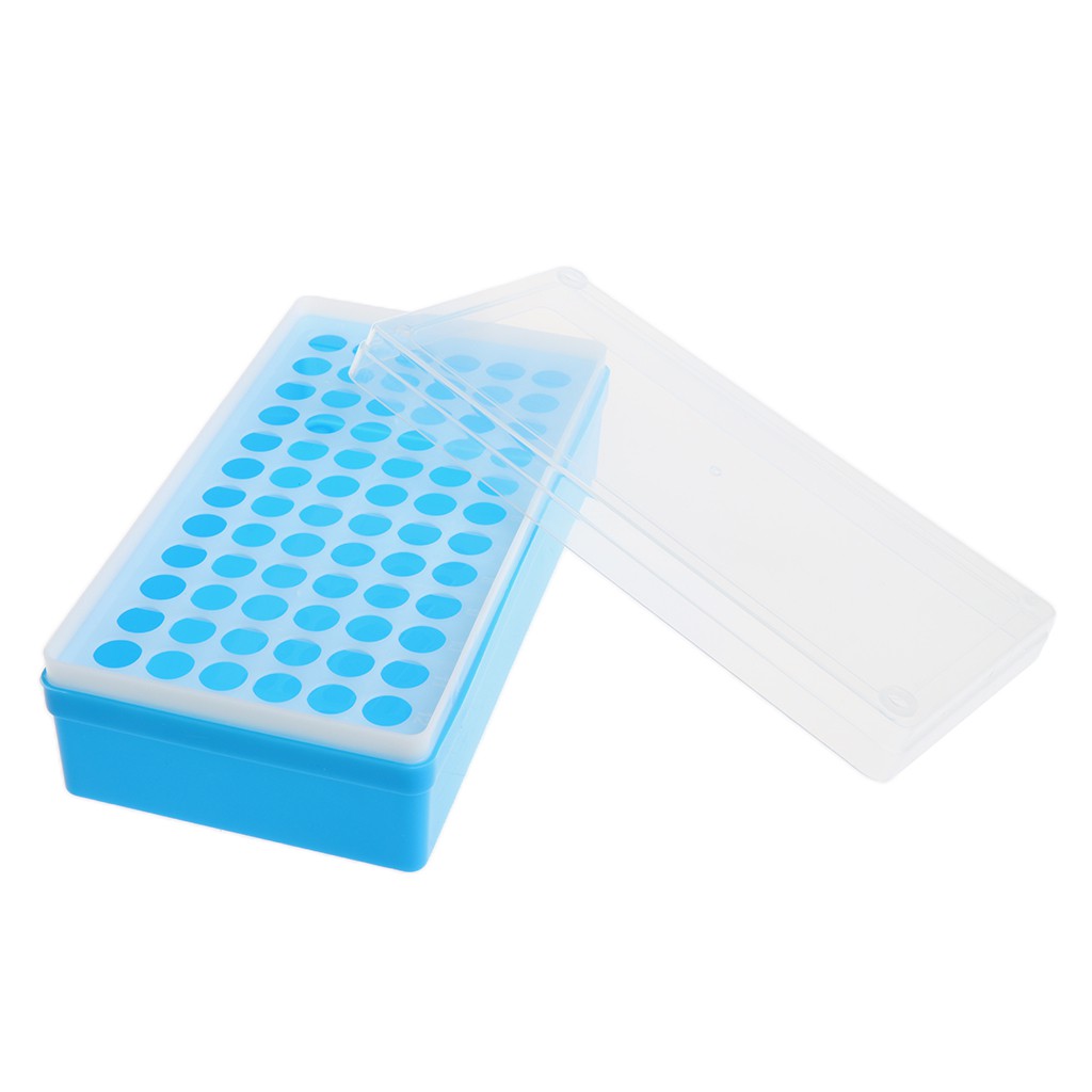 ภาพสินค้าPlastic Laboratory 72 Sockets 1.5ml/2ml Centrifuge Tube Stand Holder Box จากร้าน flameer.th บน Shopee ภาพที่ 3