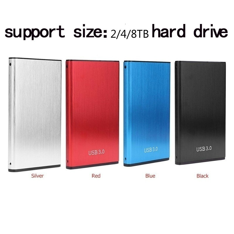 ภาพสินค้าฮาร์ดดิสก์ภายนอก HDD SATA ความเร็วสูง 2.5 นิ้ว 2TB 4TB 8TB 16TB USB 3.0 SATA แบบพกพา จากร้าน timeshop24h.th บน Shopee ภาพที่ 1