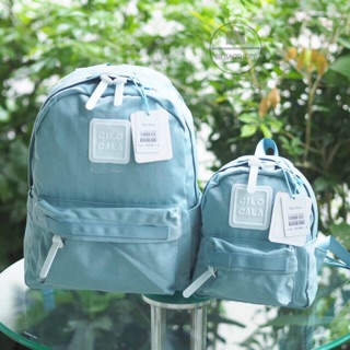 Cilocala backpack (outlet) สีฟ้าพาสเทล