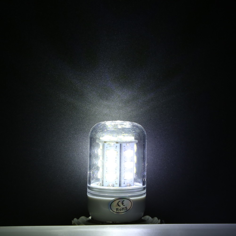 รูปภาพสินค้าแรกของหลอดไฟโคมไฟแสงสีขาว 220 V-240 V E 27 SMD 5730 LED