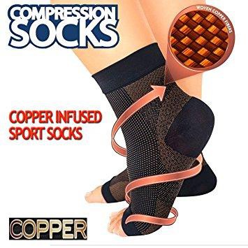 copper-anti-fatigue-foot-ถุงเท้าใส่กันเมื่อย-ปลอกแก้รองช้ำ-ลดการกระแทกบรรเทาอาการปวดเมื่อย-ล้าของเท้า-รักษาอาการรองช้ำ