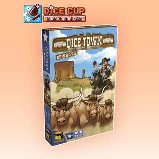 [ของแท้] Dice Town (Revised Edition): Cowboys Expansion Board Game