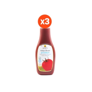 โปรโมชั่น : ดอยคำ ซอสมะเขือเทศ สูตรโซเดียมต่ำ 200 กรัม 3 ขวด