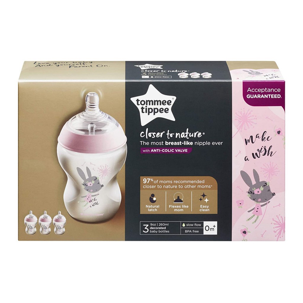 ขวดนม-tommee-tippee-closer-to-nature-anti-colic-ลดโคลิค-จุกนมเสมือนนมแม่-bunny-bear