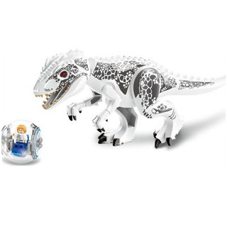 1เซ็ต ไดโนเสาร์ เลโก้ The Jurassic World Lego Mini figure มินิฟิเกอร์