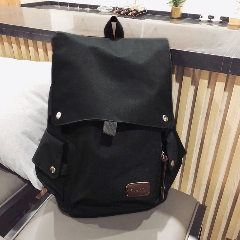 นักศึกษา-backpack-leisure-college-simple-campus-canvas-กระเป๋าคอมพิวเตอร์เกาหลี