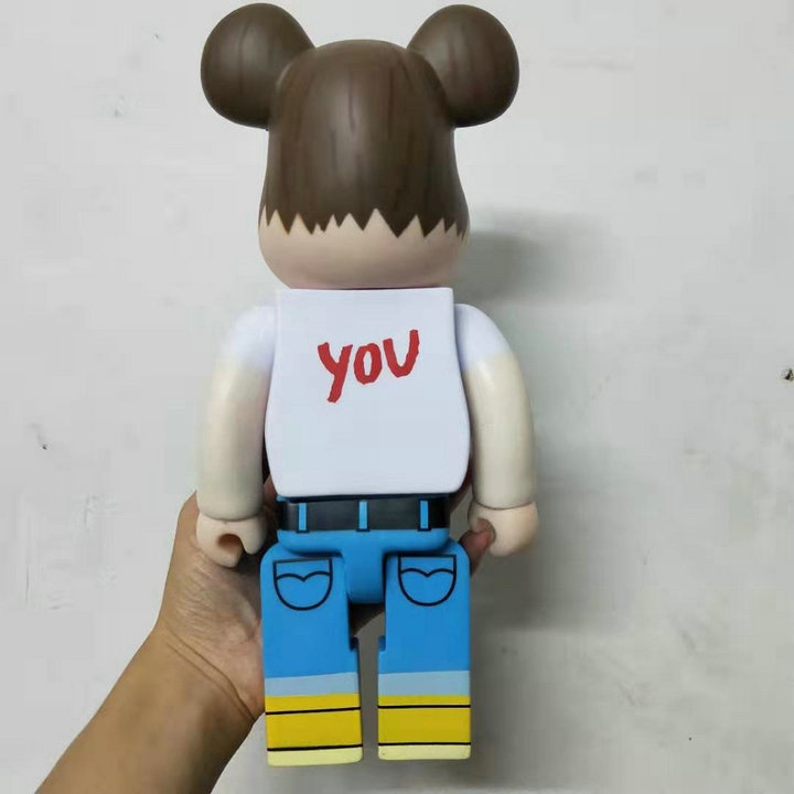 แอคชั่นฟิกเกอร์-400-bearbrick-x-javier-calleja-girls-bearbrick-ของเล่นสะสม