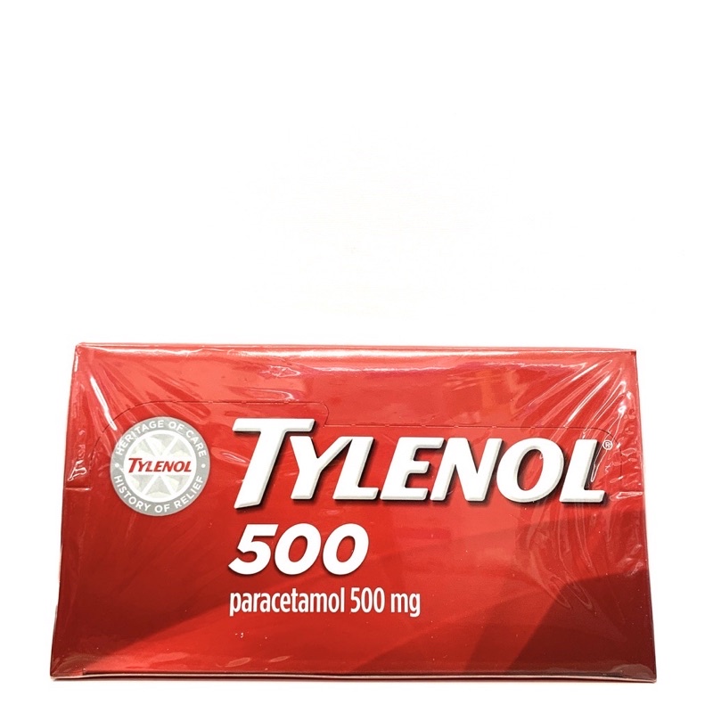 ภาพหน้าปกสินค้าtylenol ไทลินอล แบบแผง จากร้าน takecareproduct.official บน Shopee
